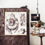 Pfurtscheller Frog Wall Chart