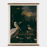 Floating Feather Wall Chart