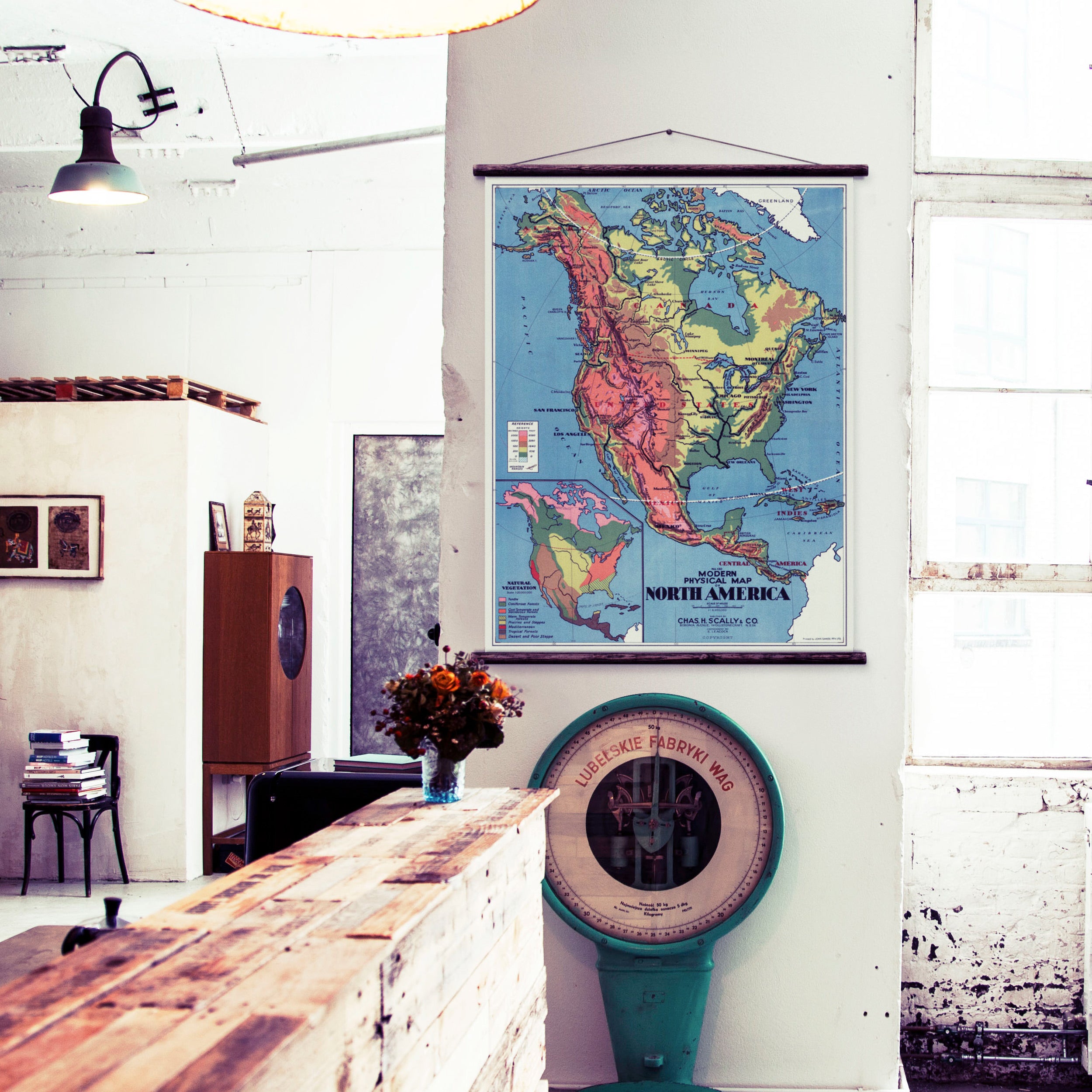 North America Map – Erstwhile