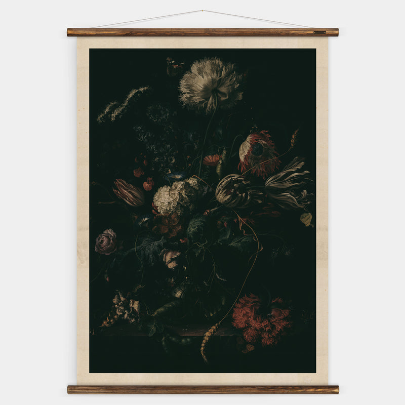 Vase of Flowers Wall Chart